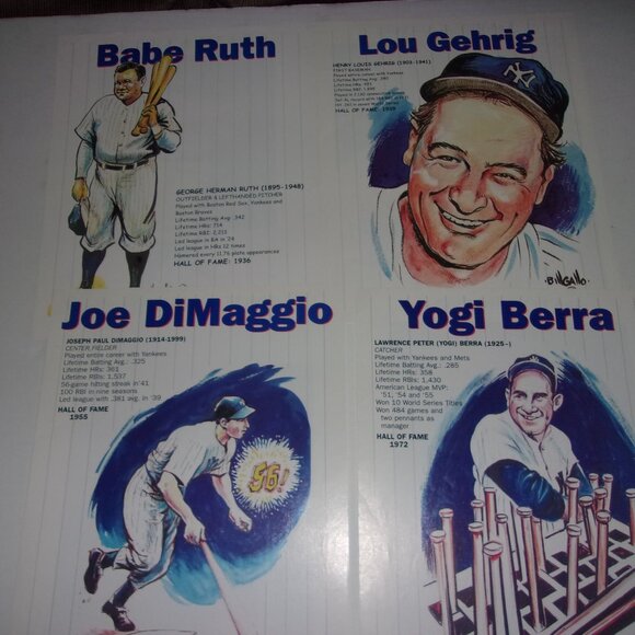 DAILY NEW NY YANKEES COLLECTIBLE PICTURES & COLLECTIBLE SPORTS MAGAZINES - Picture 5 of 16